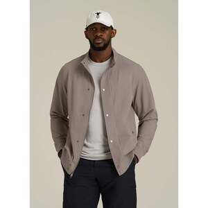 American Tall Motion Bomber Jacket for Tall Men in Portobello Size MM / Extra Ta